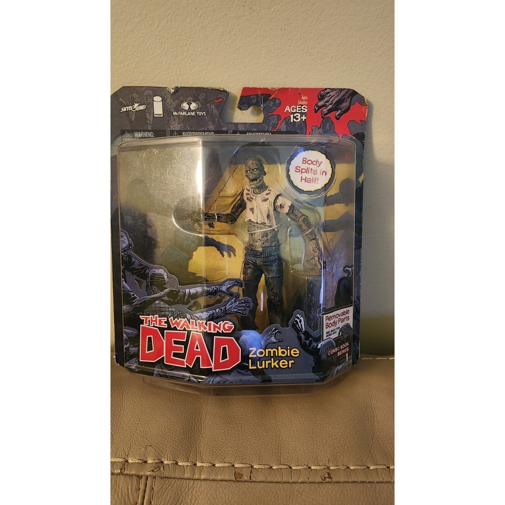 McFarlane The Walking Dead Series 1 Zombie Lurker Comic‎ Figure Sealed